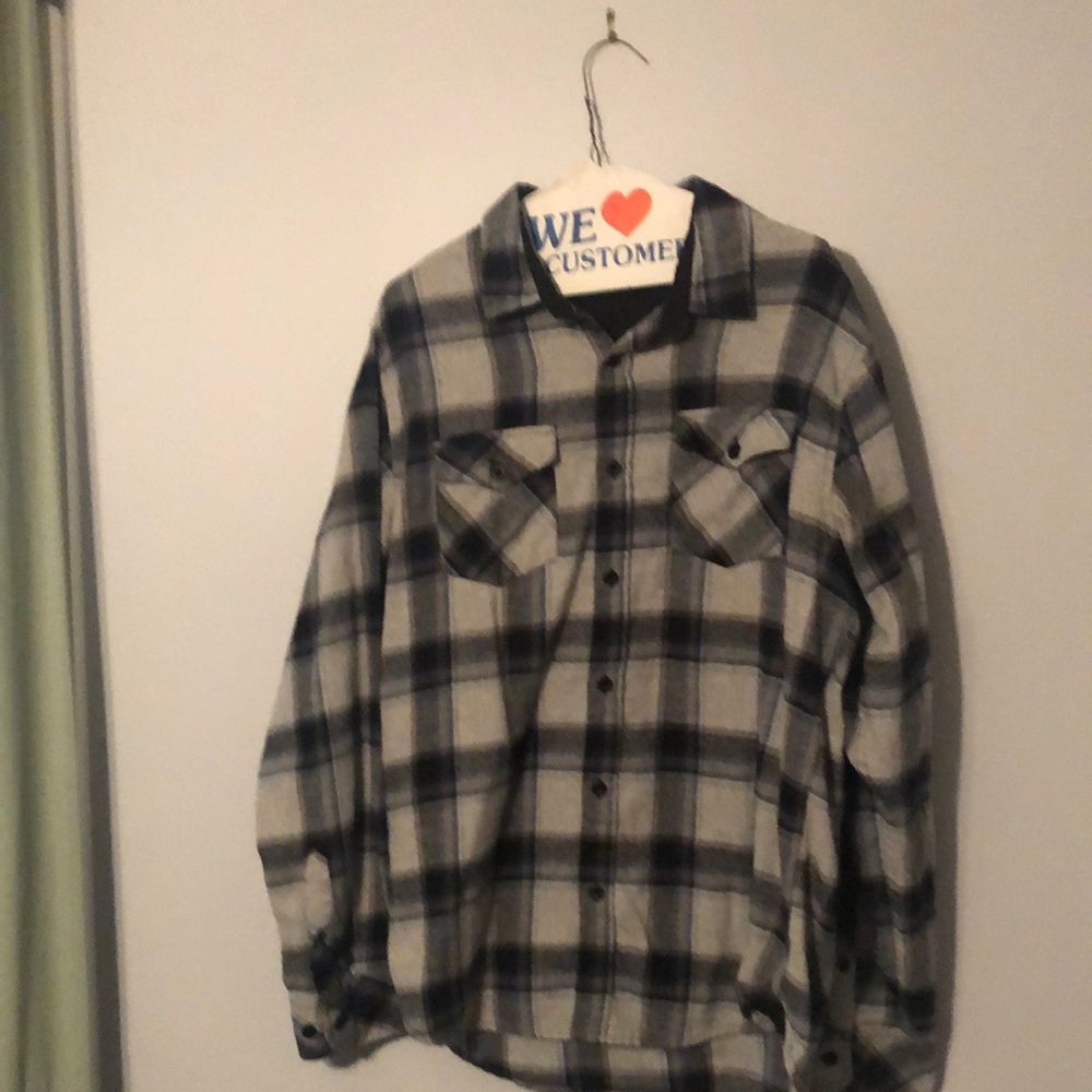 Burnside Flannel Size Large.